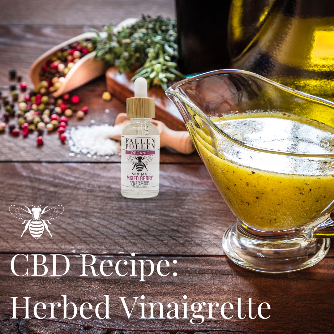 CBD Recipe: Herbed Vinaigrette