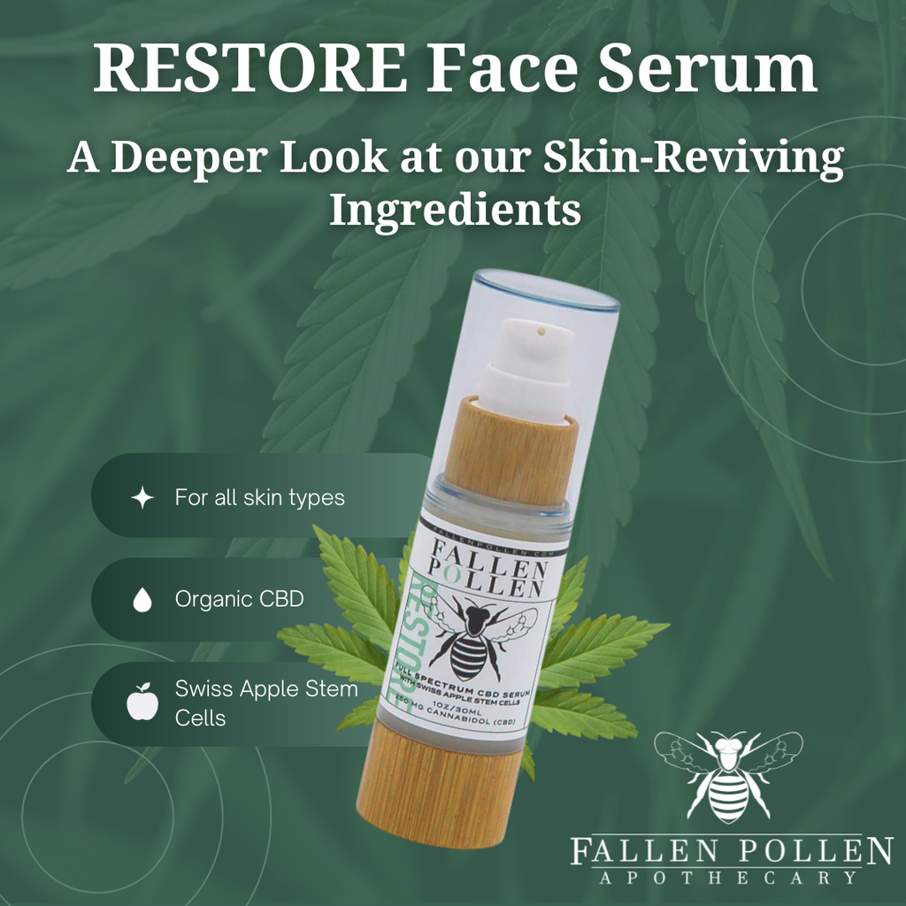 RESTORE Face Serum: A Deeper Look at our Skin-Reviving Ingredients